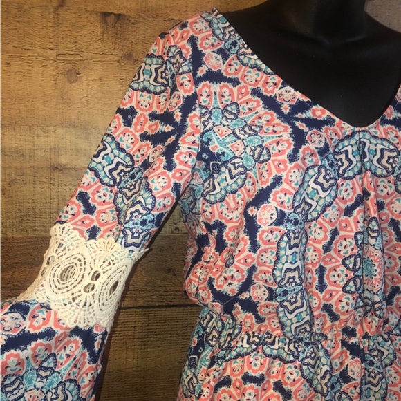 🔥 SOLD🔥NWT My Michelle boho romper - Picture 3 of 6